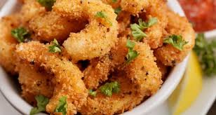 Fried prawns