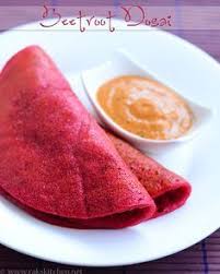 beetrrot dosa