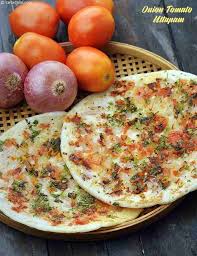 onion tomato uttapam