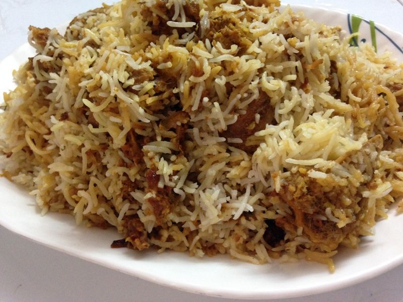 Hyderabadi Dum Ka Goat Biryani